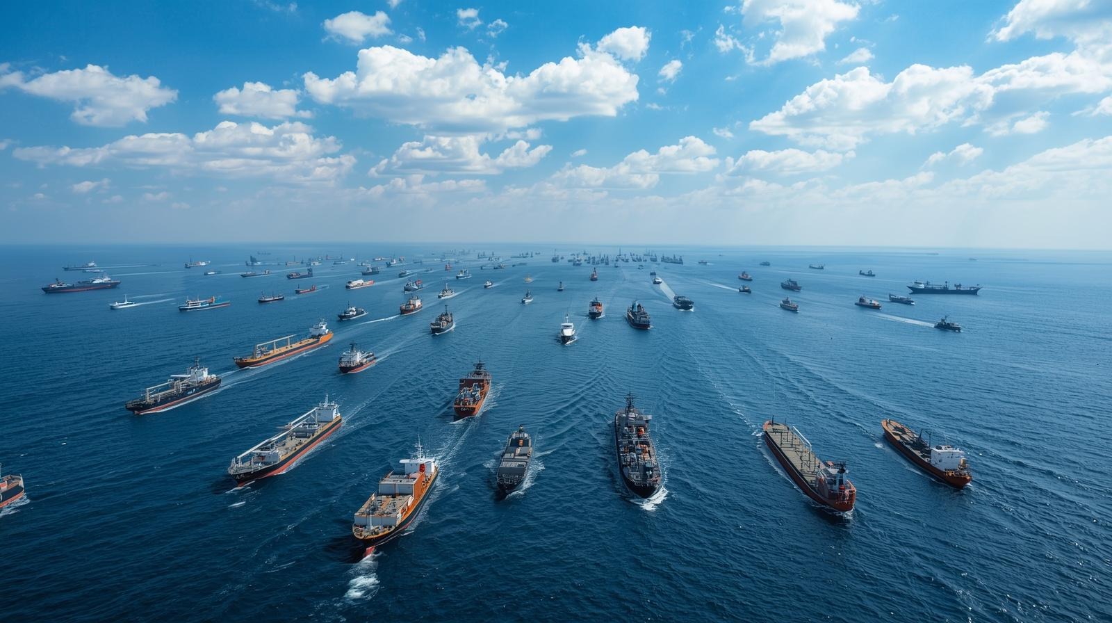 Customized maritime fleet management system dashboard for shipping companies